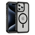 thumbnail image 1 of Allytechgroup Magsafe Compatible Phone Case for Apple iPhone 16, Rugged Shockproof PC TPU Hybrid Heavy Duty Protection Drop Proof Anti-Scratch Case Cover for Women Men, Clear, 1 of 7