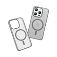 thumbnail image 1 of Allytechgroup Magsafe Competible Phone Case for Apple iPhone 13 Pro Max, with Screen Protector Transparent Matte Back Cover Anti-Scratch Slim Shockproof Case for Women Men, Gray, 1 of 7