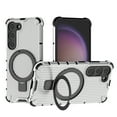 thumbnail image 1 of Allytechgroup Mangetic Back Case for Samsung Galaxy A54 5G, Ring Holder Stand Shockproof Anti-Scratch Protective Bumper Rugged Hybrid Phone Case for Galaxy A54 5G, Clear, 1 of 9