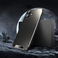 thumbnail image 1 of Allytechgroup Matte Back Cover Case for Apple iPhone 16, with Camera Lens Protector Drop Proof Anti-Fingerprint Bumper Rugged Phone Case for iPhone 16, Black, 1 of 7
