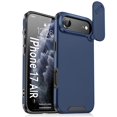 thumbnail image 1 of Allytechgroup Shock-Absorbent Hard Shell Back Cover Cell Phone Case with Protective Case Cover for Apple iPhone Air, Blue, 1 of 9
