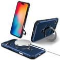 thumbnail image 1 of Allytechgroup Militargy Grade Shockproof Case for Apple iPhone 11 Pro Max, Magnetic Cover Compatible with Magsafe & Car Mount Ring Kickstand Bumper Case for Women Men, Royalblue, 1 of 10