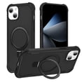 thumbnail image 1 of Allytechgroup Military-Grade Shockproof iPhone 14 Plus Case,MagSafe-Compatible Apple iPhone 14 Plus Cover with Magnetic Back Cover & Built-in Ring Holder Kickstand for Car Mount Phone Case,Black, 1 of 7