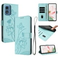 thumbnail image 1 of Allytechgroup for Moto G Play 4G (2024) Flip Wallet Case, PU Leather Protective Case Cover with Credit Card Slot & Cash Slot Shock-Absorbent TPU Anti-Scratch Bumper for Women Girls, Green, 1 of 9