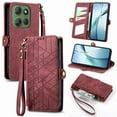 thumbnail image 1 of Allytechgroup for Moto G Power (2025) Case with Cards Holder, RFID Blocking PU Leather Wallet Case Support Wireless Charging Shockproof Full Body Protective for Moto G Power (2025), Red, 1 of 6