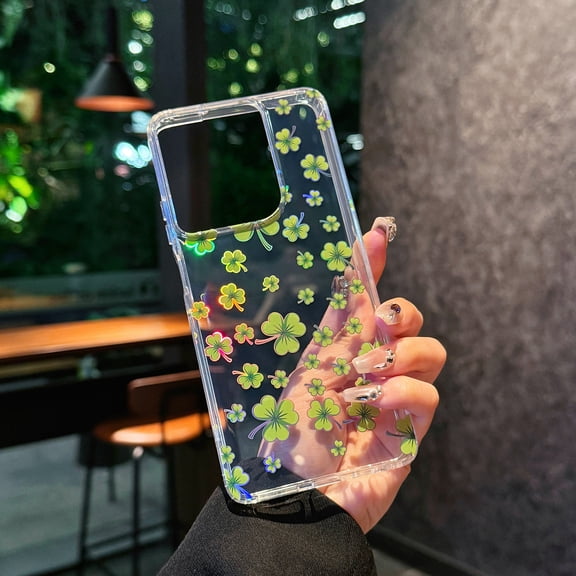 Allytechgroup Moto G Power 5G 2024 Case Clear, Fashion Flowers Design Slim Shell Back Cover Shockproof Anti-Scratch Bumper Luxury Phone Case for Motorola Moto G Power 5G 2024
