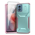 thumbnail image 1 of Allytechgroup Moto G Power 5G 2024 Case with Screen Protector, Sliding Lens Protector Shockproof Bumper Rugged Hybrid Back Cover Shell for Motorola Moto G Power 5G 2024, Green, 1 of 6