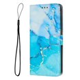 thumbnail image 1 of Allytechgroup Moto G Stylus 5G 2025 Wallet Case with Card Holder, Magnetic Closure, Kickstand, Soft TPU Inner Shell, Colorful Marble PU Leather Flip Folio Cover with Wrist Strap Full Body Shockproof, 1 of 8