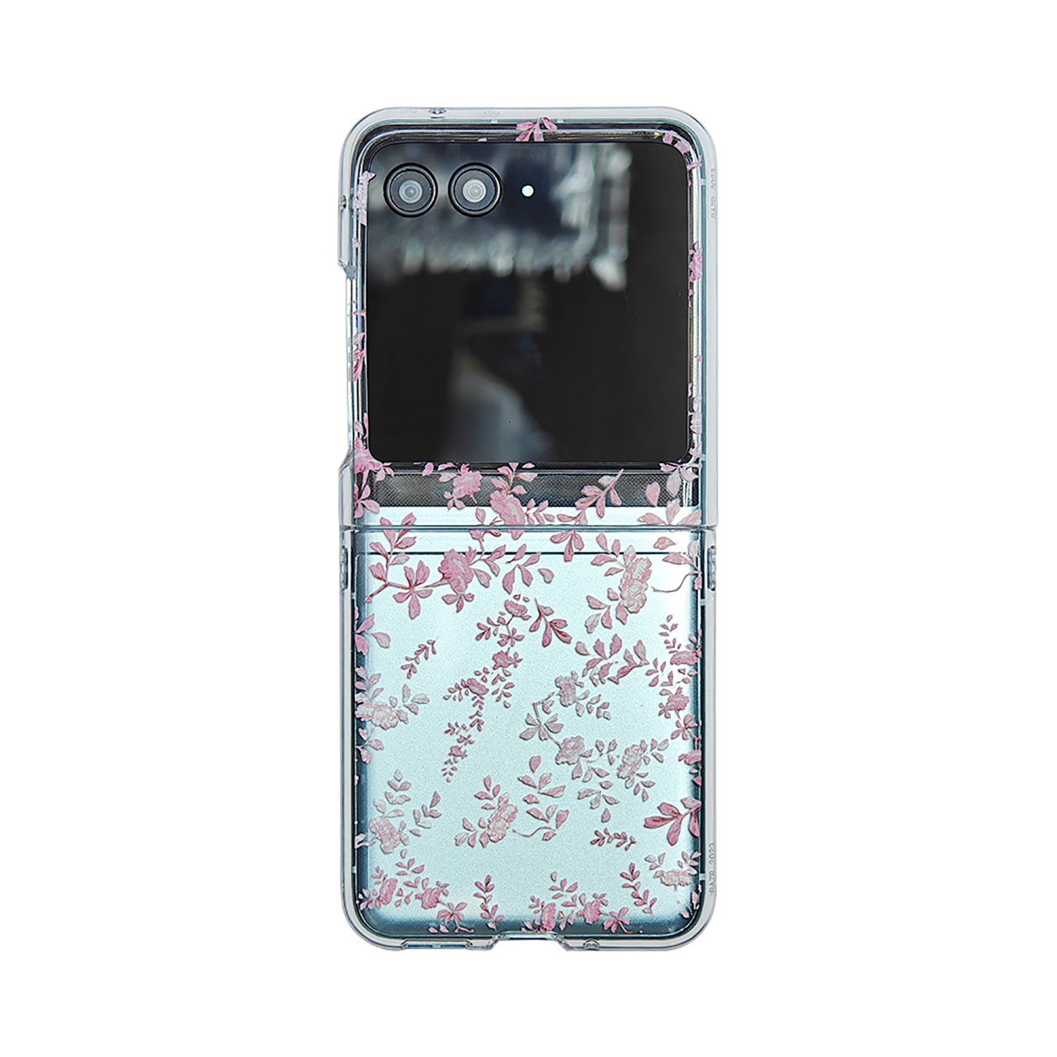 Allytechgroup Moto Razr 2024 Case with Hand Strap, Slim Flexible TPU