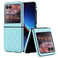 thumbnail image 1 of Allytechgroup Moto Razr 40 Ultra 2023 Case, Slim Fit Premium PU Leather Stylish Protective Shockproof Fashionable Phone Cases Cover for Motorola Moto Razr 40 Ultra,Blue, 1 of 6