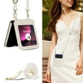 thumbnail image 1 of Allytechgroup Moto Razr 40 Ultra Wallet Case with Cards Holder, with Shoulder Strap Premium PU Leather Protective Shockproof Hand Wrist Phone Case Cover for Motorola Moto Razr 40 Ultra 2023, White, 1 of 6