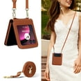 thumbnail image 1 of Allytechgroup Moto Razr 40 Ultra Wallet Case with Cards Holder, with Shoulder Strap Premium PU Leather Protective Shockproof Hand Wrist Phone Case Cover for Motorola Moto Razr 40 Ultra 2023, Brown, 1 of 6