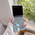 thumbnail image 1 of Allytechgroup Motorolra Razr 2025 Case with Hand Strap, Slim Flexible TPU Clear Back Cover with Stylish Flower Pattern Scratch-Proof Drop Protection Phone Case for Motorola Razr 60, 1 of 8