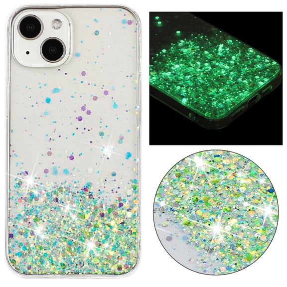 Allytechgroup Glow in The Dark Shock-Absorbent Protective Back Cover Cell Phone Case for Apple iPhone XS Max, Green