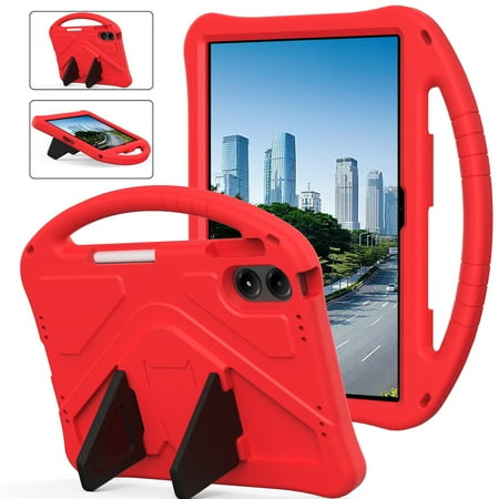 Allytechgroup for Onn 12.1 lnch Tablet Pro Case 2024 (100146663), kids Case for Onn 12.1 Inch Pro Tablet 2024, Shockproof Protective Cover with Handle Stand for Onn 12.1 Tablet Pro Case, Red