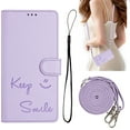 thumbnail image 1 of Allytechgroup PU Leather Wallet Case for Apple iPhone 11, Slim Folio Cover with Magnetic Closure RFID Blocking 3 Card Slots & Cash Pocket Protective Shockproof Flip Stand Case, Purple, 1 of 10