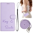 thumbnail image 1 of Allytechgroup PU Leather Wallet Case for Apple iPhone 14 Plus, Slim Folio Cover with Magnetic Closure RFID Blocking 3 Card Slots & Cash Pocket Protective Shockproof Flip Stand Case, Purple, 1 of 10