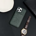 thumbnail image 1 of Allytechgroup PU Leather Wallet Phone Case for iPhone 13, RFID Blocking Case with Credit Card Slot Military Grade Drop Protection Shockproof Bumper for Apple iPhone 13, Darkgreen, 1 of 10