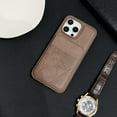 thumbnail image 1 of Allytechgroup PU Leather Wallet Phone Case for iPhone 14 Pro, RFID Blocking Case with Credit Card Slot Military Grade Drop Protection Shockproof Bumper for Apple iPhone 14 Pro, Brown, 1 of 10