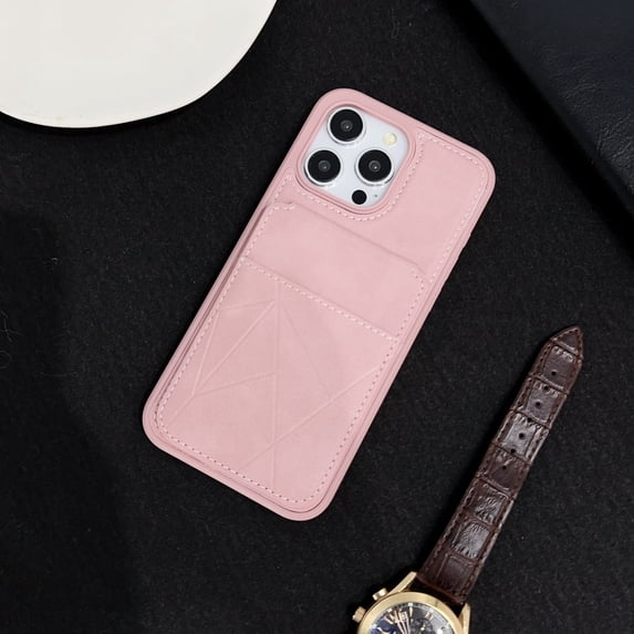 Allytechgroup PU Leather Wallet Phone Case for iPhone 16 Plus, RFID Blocking Case with Credit Card Slot Military Grade Drop Protection Shockproof Bumper for Apple iPhone 16 Plus, Pink