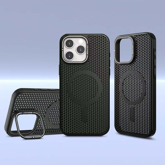 Allytechgroup Phone Case for Apple iPhone 12 Pro / 12 6.1", Premium iPhone 12 Pro Case with MagSafe Compatibility, Shockproof Bumper Design, Dustproof & Anti-Scratch iPhone 12 Pro Cover, Black