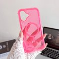thumbnail image 1 of Allytechgroup Phone Case for Apple iPhone 16, Compatible with MagSafe Stylish iPhone 16 Case with Glitter Bling Design, Shockproof Dual Layer iPhone 16 Cover, Clearpink, 1 of 1