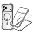 thumbnail image 1 of Allytechgroup Phone Case for Apple iPhone 17 Pro, Shockproof Clear iPhone 17 Pro Case with Corner Protection, Hand Wrist Strap Case Compatible with MagSafe iPhone 17 Pro Cover, Black, 1 of 7