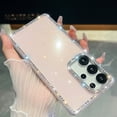 thumbnail image 1 of Allytechgroup Phone Case for Samsung Galaxy A56 5G, Glitter Samsung Galaxy A56 5G Cover with Rhinestone, Full Protection, Soft TPU Frame Fashionable & Shockproof Samsung Galaxy A56 5G Case, Pink, 1 of 8