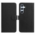 thumbnail image 1 of Allytechgroup Premium Flip Case for Samsung Galaxy A24 4G, TPU Faux Leather with Anti-Scratch, Shock-Absorbent Protection & Credit Card Slot Stand Wallet Phone Rugged Cover for Women Men, Black, 1 of 7