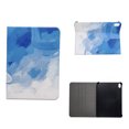 thumbnail image 1 of Allytechgroup Premium iPad Air 11 Case Cover 2024, Ultra Slim, Shockproof & Lightweight, Drop Protective Marble Case with Kickstand and Flip Design Case for Apple iPad Air 11, Blue, 1 of 5