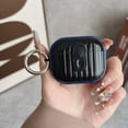 thumbnail image 1 of Allytechgroup Shockproof for Women and Girls Key Ring Protective Case for AirPods 1st 2nd Generation, Black, 1 of 8