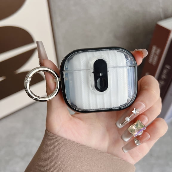 Allytechgroup Protective Case for Apple Airpods Pro 2nd Gen 2022, Hard Shell with Keychain Ring, Shockproof Dustproof Portable Protective AirPods Pro 2 Case Cover for Women and Girls