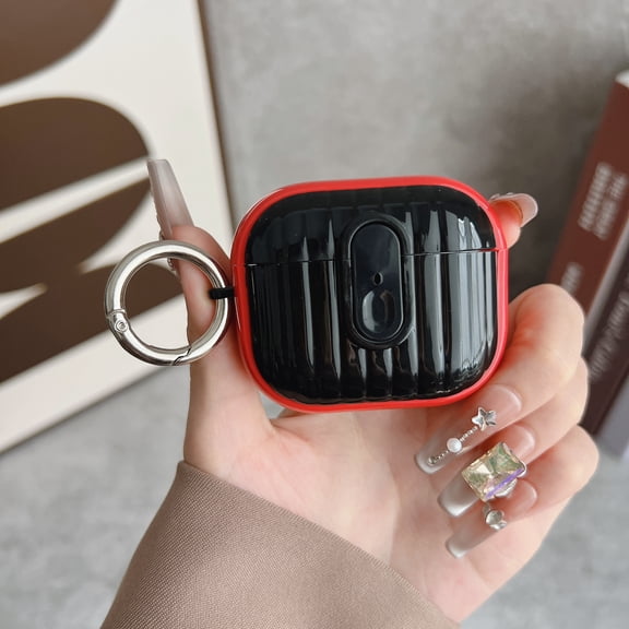 Allytechgroup Protective Case for Apple Airpods Pro 2nd Gen 2022, Hard Shell with Keychain Ring, Shockproof Dustproof Portable Protective AirPods Pro 2 Case Cover for Women and Girls