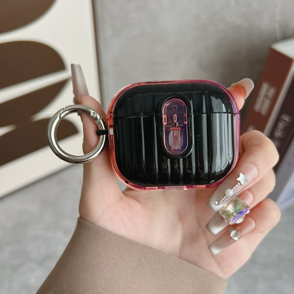 Allytechgroup Protective Case for Apple Airpods Pro 2nd Gen 2022, Hard Shell with Keychain Ring, Shockproof Dustproof Portable Protective AirPods Pro 2 Case Cover for Women and Girls