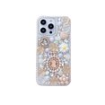 thumbnail image 1 of Allytechgroup Protective Flower Back Cover Cell Phone Case for Apple iPhone 13 Pro, Silver, 1 of 11
