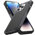 thumbnail image 1 of Allytechgroup Rugged Case for Apple iPhone 16 Plus with 1 Pack Screen Protector, Military Grade Protective Anti-Slip Bumper Drop Proof Dual Layers TPU PC Back Case Cover for iPhone 16 Plus, Gray, 1 of 9