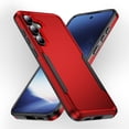 thumbnail image 1 of Allytechgroup Rugged Case for Samsung Galaxy A16 5G, Hybrid TPU PC Back Cover Drop Proof Anti-Scratch Bumper Camera Lens Protective Phone Case Cover for Samsung Galaxy A16 5G, Red+Black, 1 of 6
