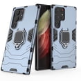 thumbnail image 1 of Allytechgroup Rugged Case for Samsung Galaxy S25 Ultra, Ring Holder Kickstand Shockproof Drop Protection Anti-Scratch Bumper Phone Case for Samsung Galaxy S25 Ultra, Blue, 1 of 11