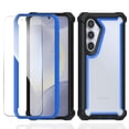 thumbnail image 1 of Allytechgroup Rugged Galaxy A16 5G Case with Screen Protector, Lightweight Shockproof Phone Case for Samsung Galaxy A16 5G, Clear TPU+PC Cover & Corner Protection Hard Shell, Blue, 1 of 3