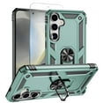 thumbnail image 1 of Allytechgroup Rugged Phone Case for Samsung Galaxy A16 5G, Military Grade Galaxy A16 5G Case with Ring Kickstand & 1PCS Screen Protector, TPU+PC Galaxy A16 5G Cover, Anti-Scratch Protection, Darkgreen, 1 of 6
