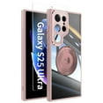 thumbnail image 1 of Allytechgroup Rugged Phone Case for Samsung Galaxy S25 Ultra 6.9", Full Body Protection with Screen & Camera Lens Protector, Kickstand Feature, Galaxy S25 Ultra Case Cover for Women Men, Pink, 1 of 9