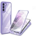 thumbnail image 1 of Allytechgroup for Samsung Galaxy A05s Case with Built-in Screen Protector, Full Body Protection Hard Acrylic Back Lightweight Scratch Resistant Clear Cover for Samsung Galaxy A05s - Purple, 1 of 7