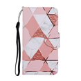 thumbnail image 1 of Allytechgroup for Samsung Galaxy A06 Flip Case, Rich Pattern with Card Slots and Credict Slots Magnetic Clasp Soft Shockproof Leather Protective Case with Lanyard - Grid Marble, 1 of 7