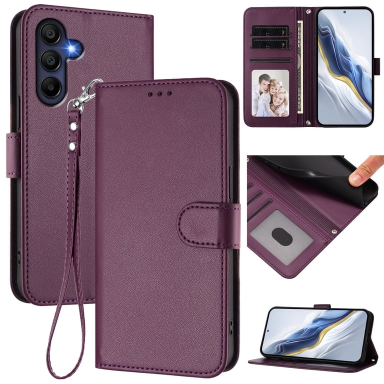 Allytechgroup for Samsung Galaxy A17 5G Flip Case, Slim Fit
