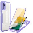 thumbnail image 1 of Allytechgroup for Samsung Galaxy A24 4G Case with Built-in  Screen Protector, Full Body Protection Hard Acrylic Back Lightweight Scratch Resistant Clear Cover for Samsung Galaxy A24 4G - Purple, 1 of 7