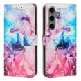 thumbnail image 1 of Allytechgroup for Samsung Galaxy A36 5G Wallet Case, Premium PU  Leather Flip Stand Cards Slots Shockproof Protective Magnetic Closure Hand Wrist Phone Case for Samsung Galaxy A36 5G, Pink, 1 of 8