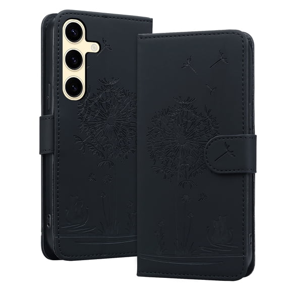 Allytechgroup for Samsung Galaxy A53 5G Case with Credit Card Slot, RFID Blocking PU Leather Flip Wallet Case for Women Girls Shockproof Protective Case Cover for Samsung Galaxy A53 5G, Black