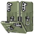 thumbnail image 1 of Allytechgroup for Samsung Galaxy A55 Case with Stand, [Built-in Kickstand] Support Magnetic Car Phone Mount Military Grade Drop Protection Phone Case for Samsung Galaxy A55, Green, 1 of 10