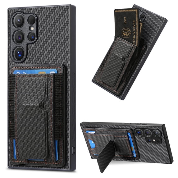 Allytechgroup for Samsung Galaxy A56 5G Wallet Case with Cards Holder, Slim Phone Case with Kickstand Anti-Scratch Shockproof and Anti-Scratch Back Cover for Samsung Galaxy A56 5G, Black