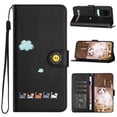 thumbnail image 1 of Allytechgroup for Samsung Galaxy S20 Ultra Wallet Cover, Samsung Galaxy S20 Ultra Wallet Case with Strap, PU Leather Shock Absorption Folio Flip Stand Card Slots Wallet Magnet Cover Case - Black, 1 of 8